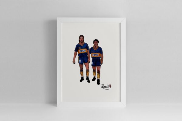 Batistuta y Latorre